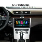 Автомобильный радиоприемник IPS Rom32G Android 10 для VWVolkswagenPassat B7 CC B6 мультимедийное видео стерео с GPS CANBUS Поддержка камеры DVR SWC