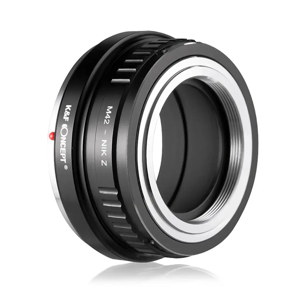 K & F Concept адаптер для камеры M42 Крепление объектива к Nikon Z6 Z7 Z50 бесплатная