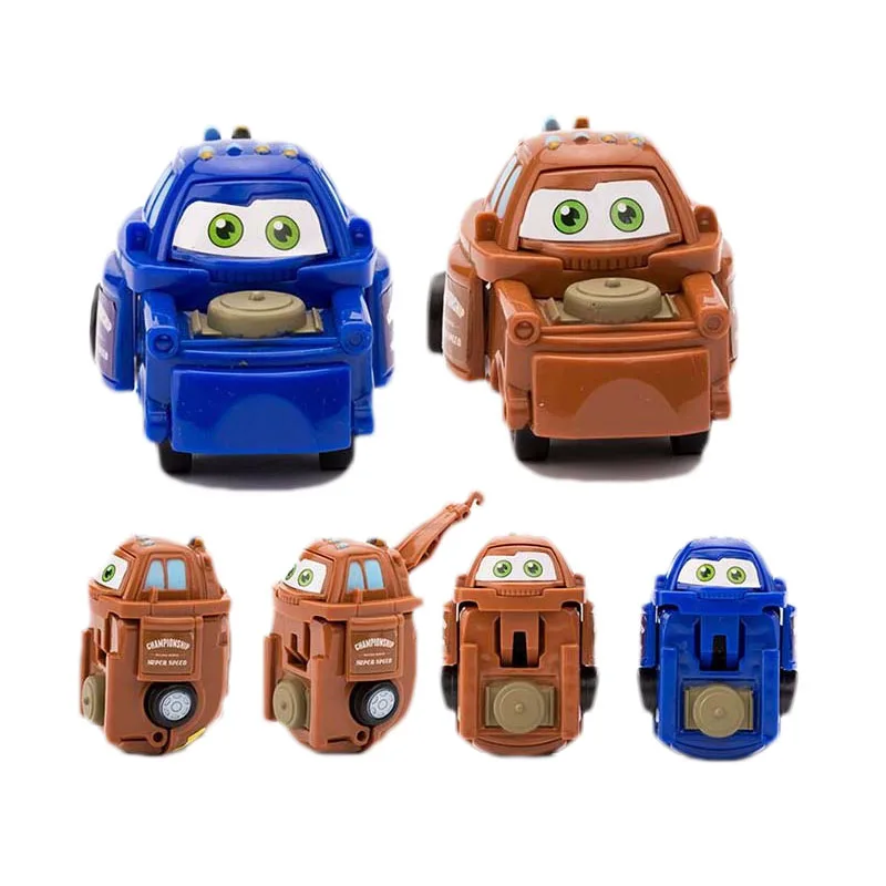 Новые странные Детские Игрушечные Машинки деформация яйцо Маленький грузовик