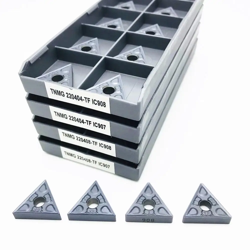 TNMG220404 TF IC907 IC908 TNMG220408 твердосплавные токарные части инструмент фрезерный станок с