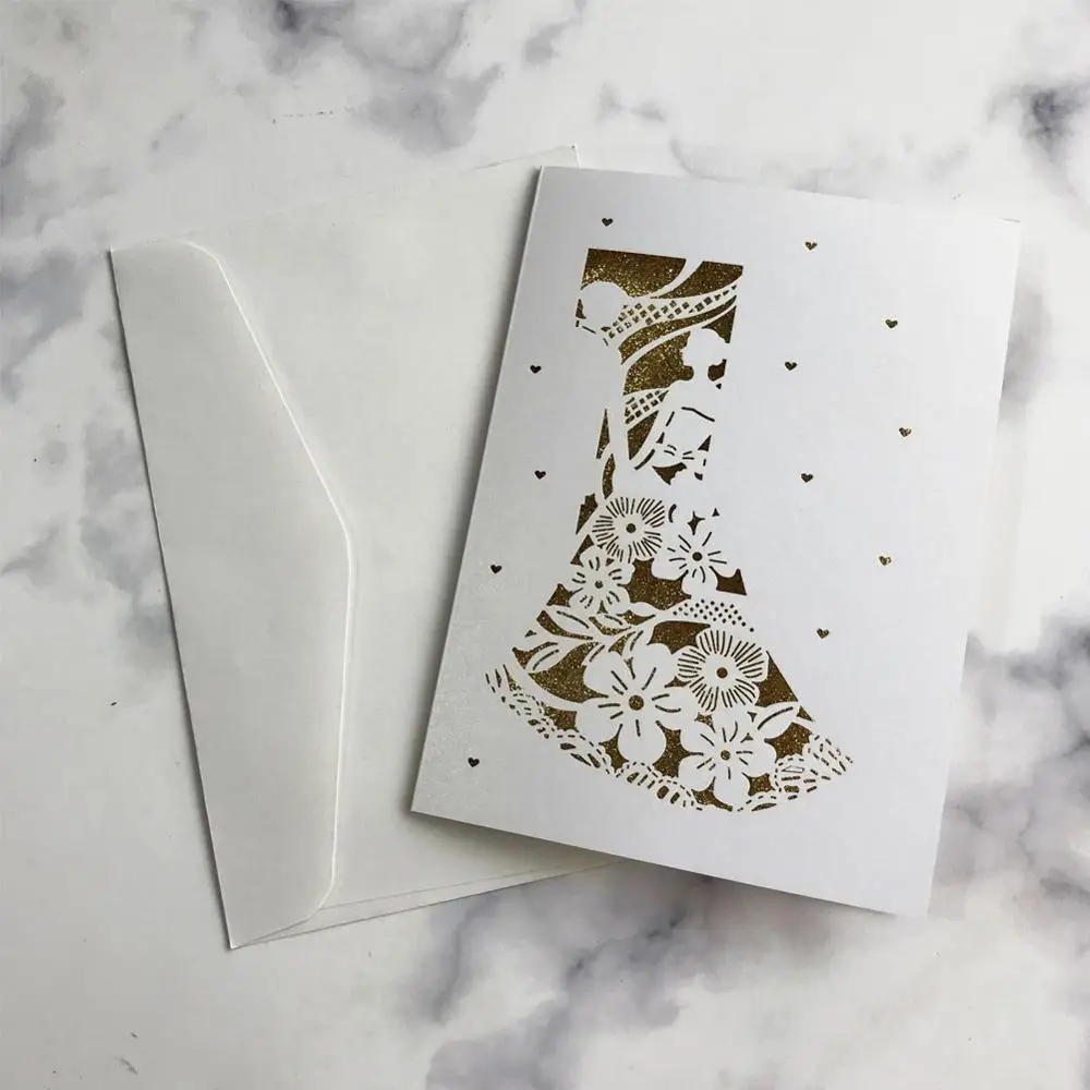 Романтические свадебные приглашения 20 шт./лот открытка для грандиозного события