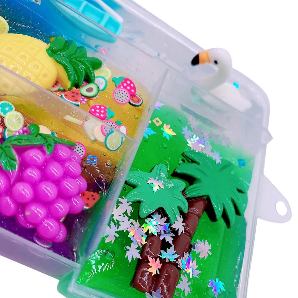 Подвеска слайм Морской мир 200 мл|Пластилин| |