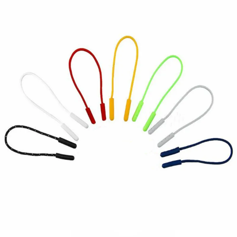 2 шт./упак. пластиковые молнии Потяните Шнуры DIY головы веревка слайдер для одежды