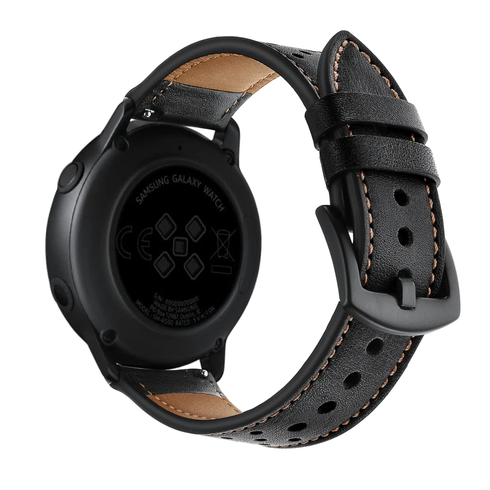 Galaxy watch active для samsung galaxy 42 мм gear s2 s4 band 20 ремешок часов универсальный браслет из