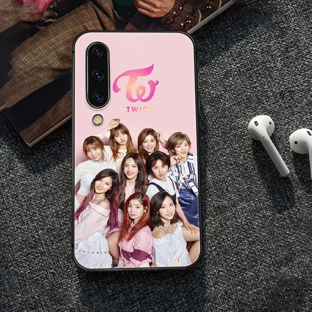 

TWICE Phone Case Cover For Samsung Galaxy A10 A11 A20 E A21 A30 A40 A41 A50 A51 A70 A71 A81 S 4G 5G black Cover Luxury Prime