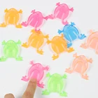 40 шт., прозрачные мини-игрушки в виде лягушки