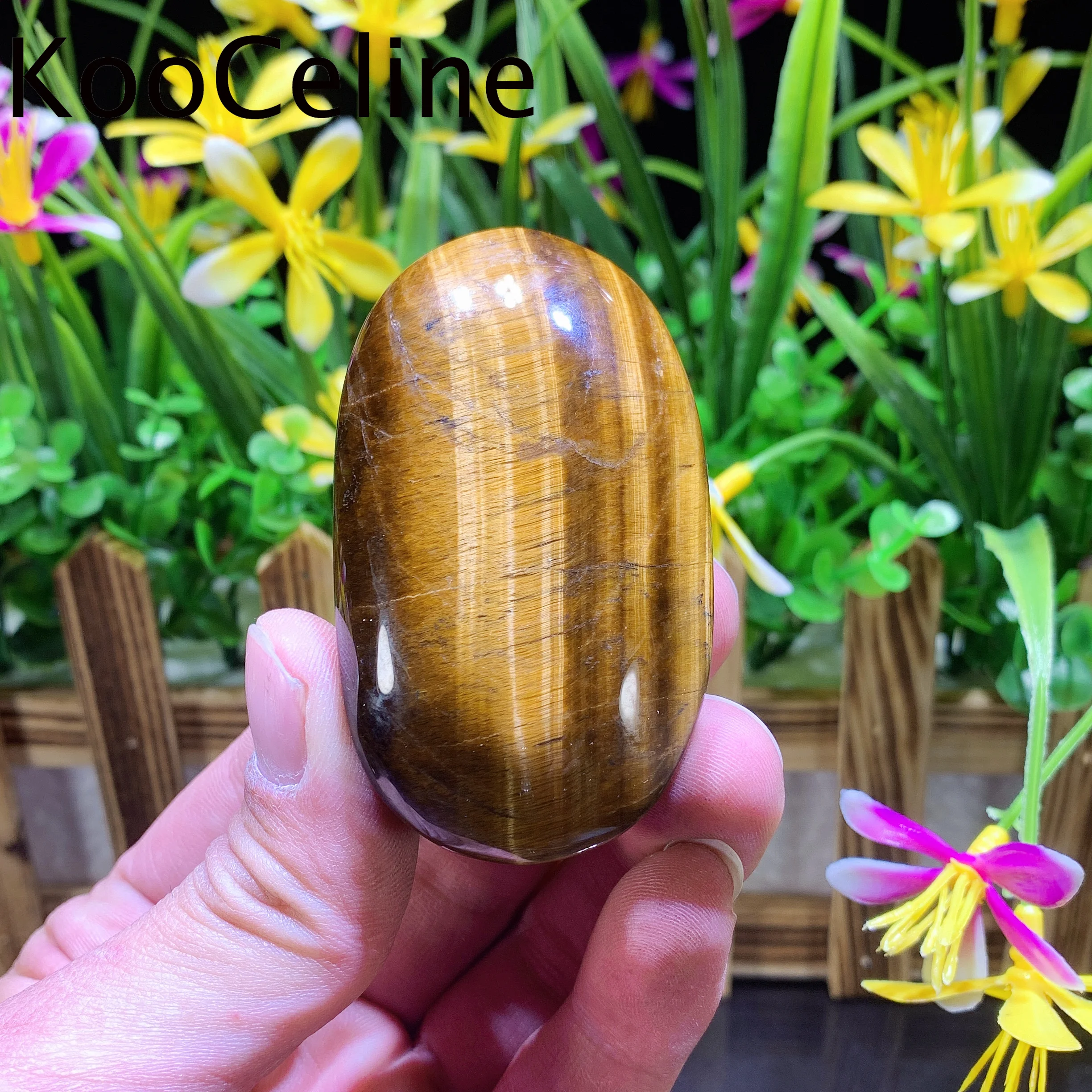 2pcs Natural Crystal Quartz Tiger Eye Palm Specimen Energy Reiki Stone Room Home Office Aquarium Decoration Accessories Gemstone | Дом и сад