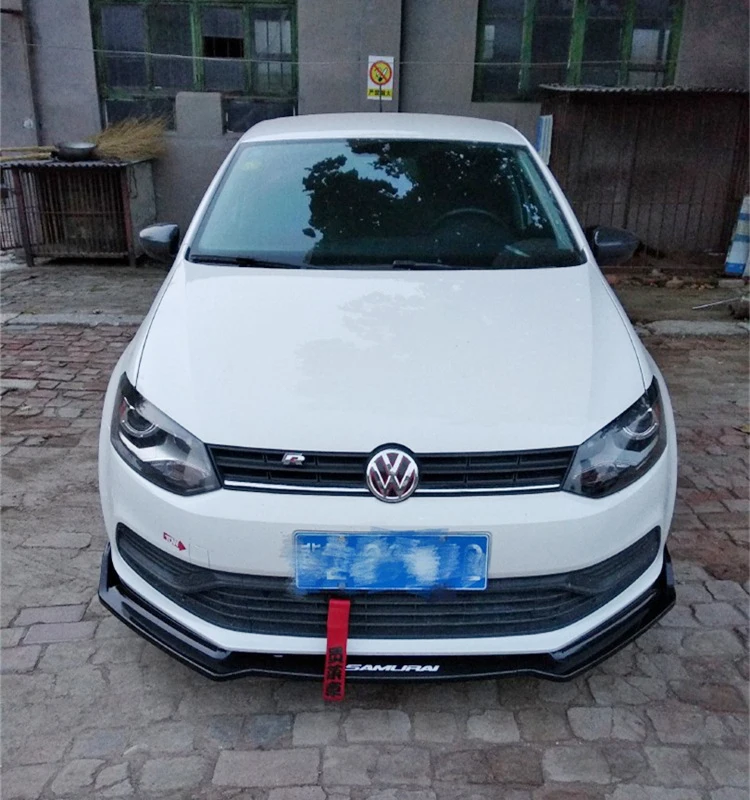 Задний спойлер для корпуса Volkswagen POLO 2014-2018 задний ABS диффузор переднего бампера |
