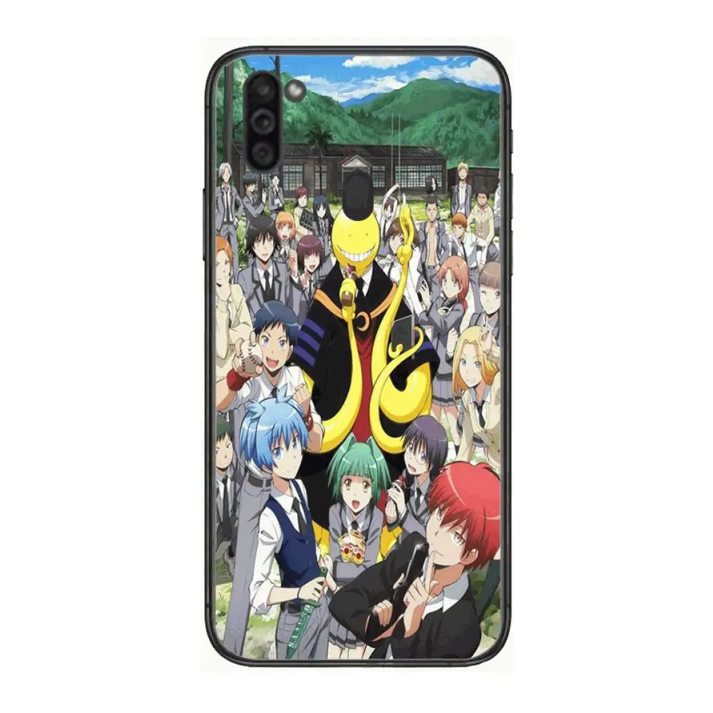 

Anime Student teacher Mobile Phone Case Hull For Samsung Galaxy M 10 20 21 31 30 60S 31S Black Shell Art Cell Cover TPU