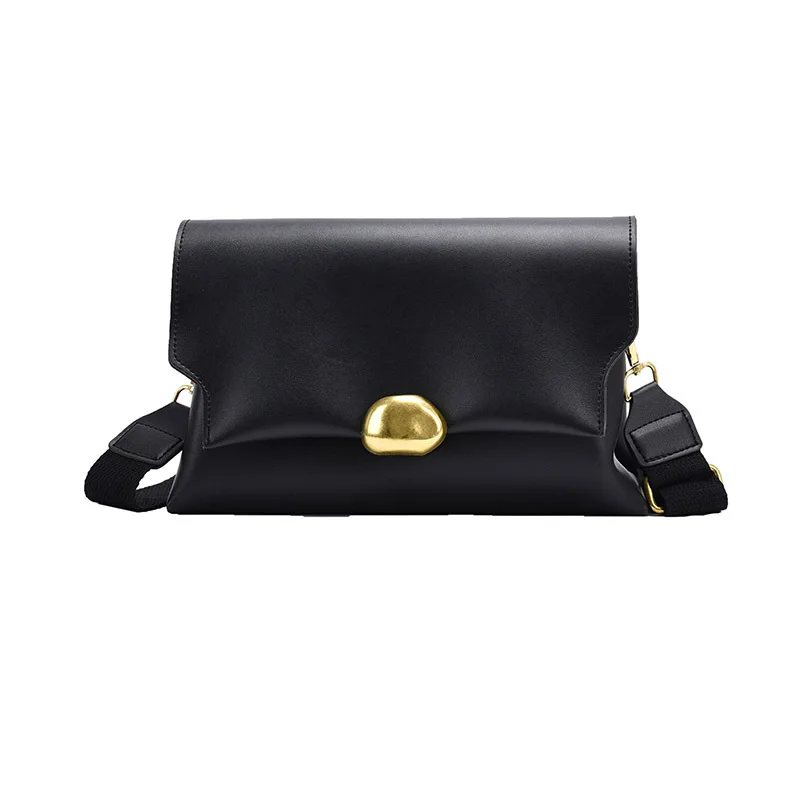 

Ins Totes Bags Women Handbags Wide Strap Women Shoulder Messenger Bag Female 2021 Fashion Daily Lady Elegant Small Square Pack