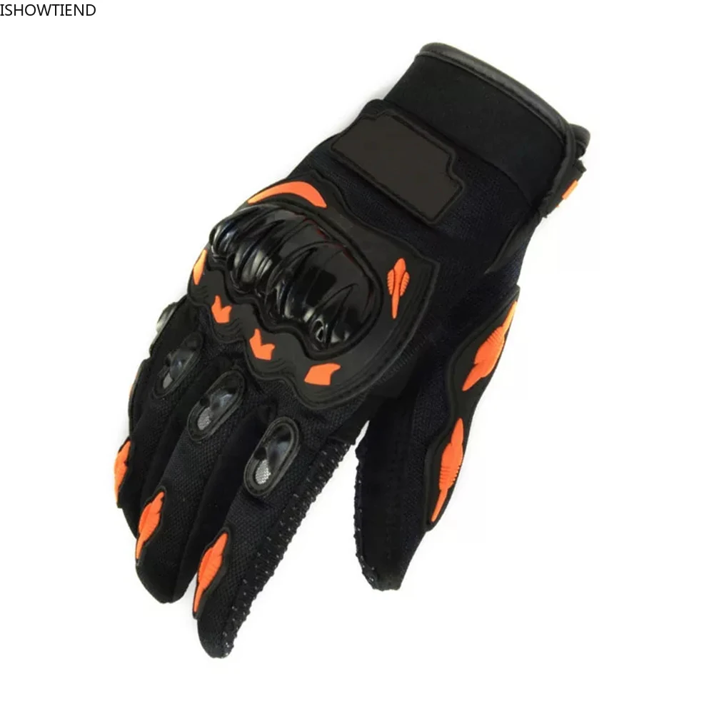 

1 Pair Outdoor Riding Fall Proof And Cold Proof Glove Motorcycle Touch Screen Cross-Country Sports All Finger Breathable Gloves