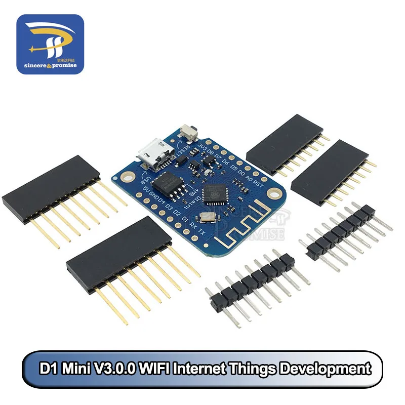 D1 Mini ESP8266 ESP 12 CH340G CH340 V2 USB WeMos макетная плата NodeMCU Lua IOT 3 В с контактами|nodemcu 4m|d1 minimini
