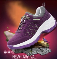 fashion leisure outdoor hiking shoes non slip wear resistant breathable hiking shoes women