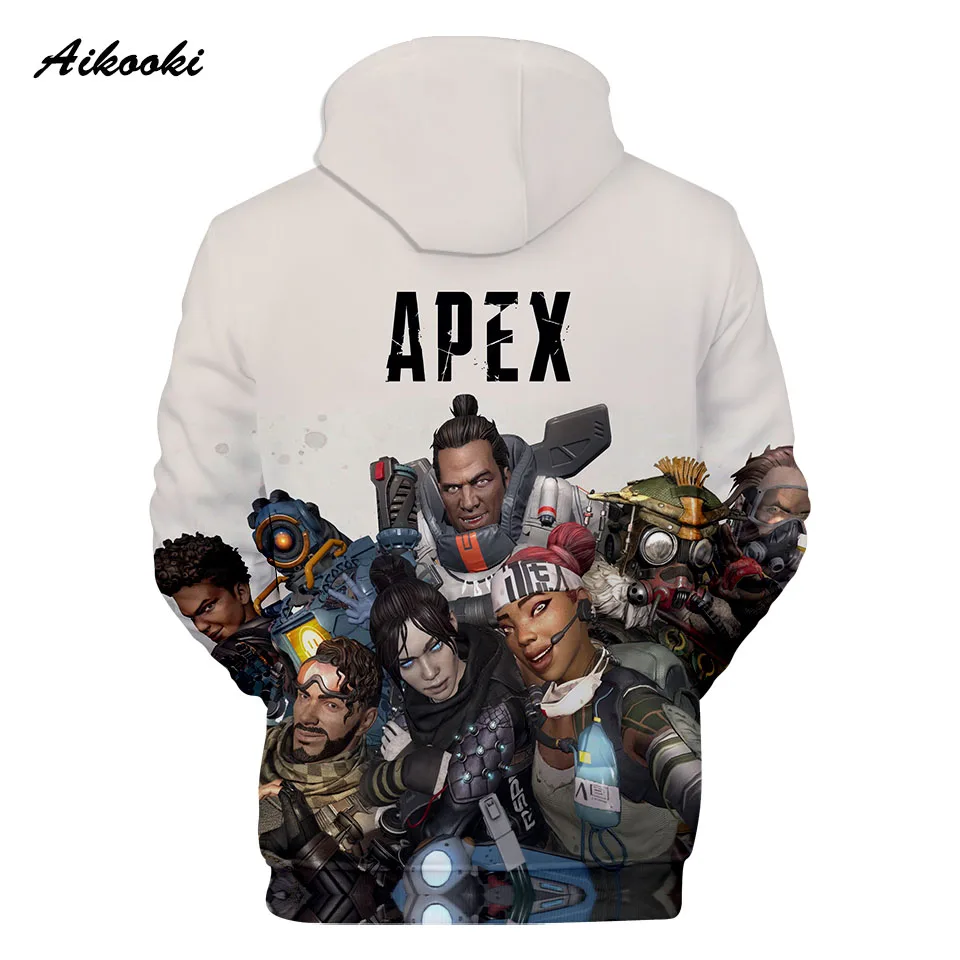 Лидер продаж 3D Apex Legends толстовки кофты для мужчин/худи для мальчика игра Apex Legends одежда известный бренд осень зима толстовка