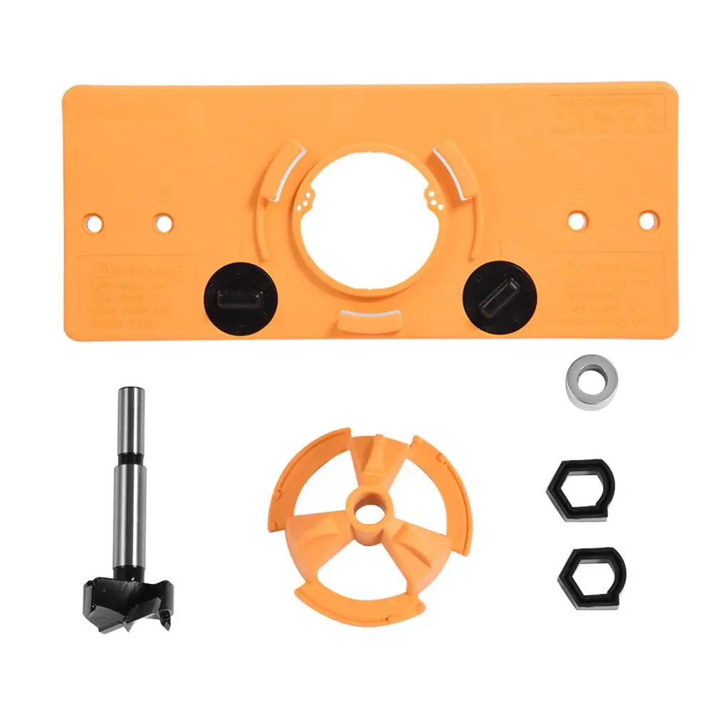 Concealed Hinge Drilling Jig 35mm Cup Style Boring Hole Drill Guide Woodworking Forstner Bits Door Wood Cutter | Инструменты