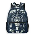 Альпинистский рюкзак в байкерском стиле с обезьяной, мотоциклетный шлем, жилет и очки, сумки через плечо, рюкзаки