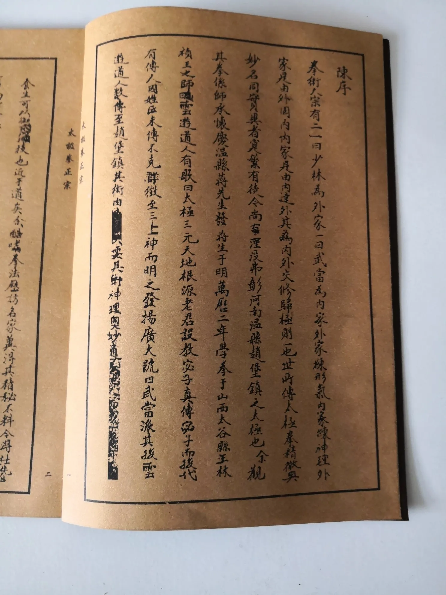 Лесная книга старая антикварная рисовая бумага (Тай Чи) Древние книги | Дом и сад