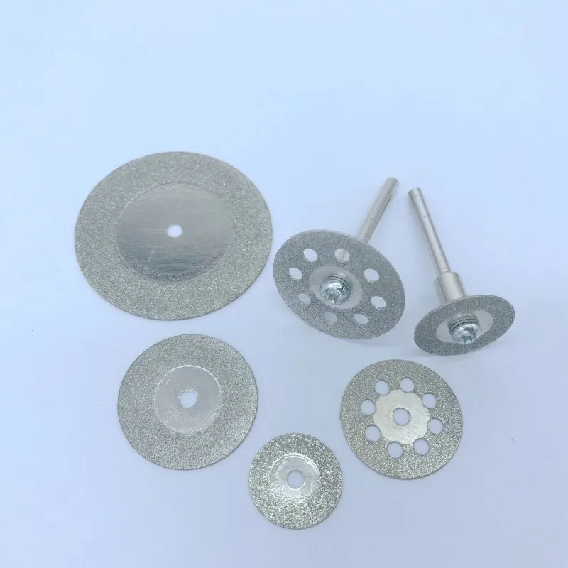 Набор лезвий для циркулярной пилы комплект из 10 дисков и 2 насадок дрели