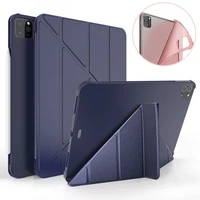 case for ipad pro 11 2021 10 5 9 7 2017 2018 with pencil holder smart cover for ipad ipad air 4 3 2 10 2 2019 2020 silicone case