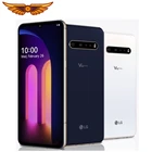 V600N оригинальный LG V60 ThinQ 6,8 дюймов Восьмиядерный 8 ГБ ОЗУ 256 Гб ПЗУ 64 мп Тройная задняя камера LTE 1 SIM отпечаток пальца разблокированный сотовый телефон
