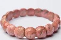 rhodochrosite 13x11mm the surface of the cut exquisite bracelet