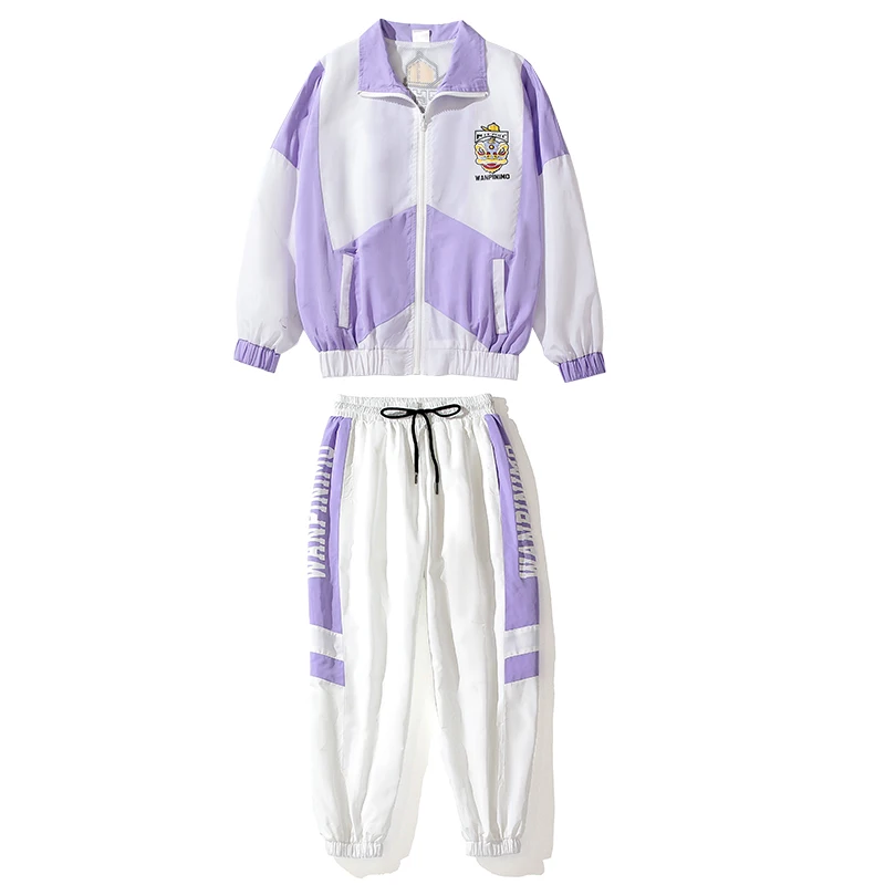 

New Boys Jazz Dance Costume Loose Jacket Suit Hiphop Kids Street Dancing Clothes Childrens Dance Costumes Stage Show Wear DQS318