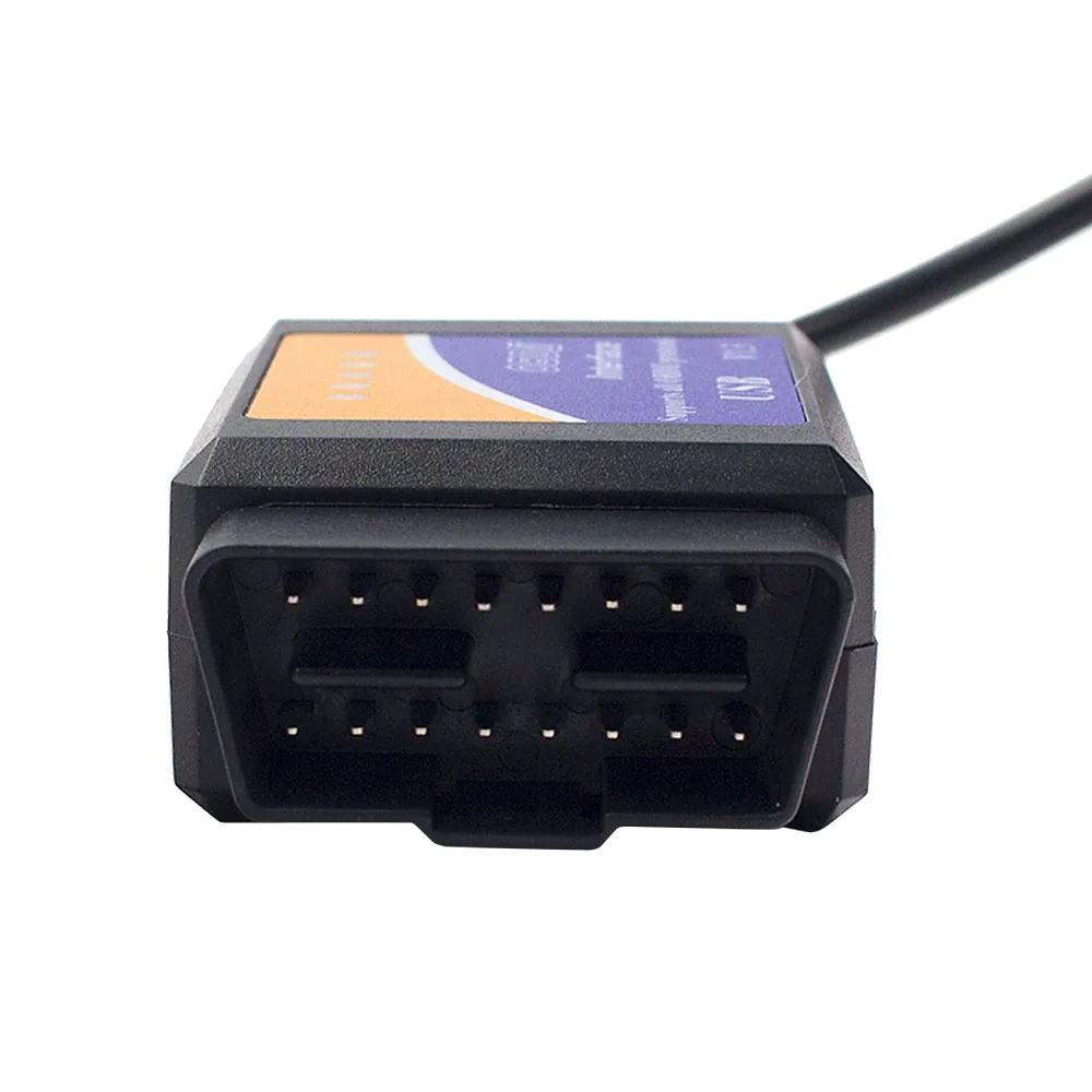 Автомобильный считыватель кодов ELM327 USB версия 1 5 V1.5 OBD/OBDII OBD2 сканер
