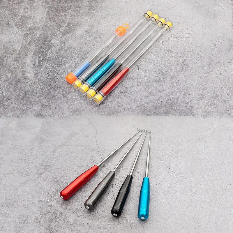

Hook Remover Space Aluminum Fishing Decoupling Device Portable Fishing Tool For Deep Throat Fish Hook Extractor