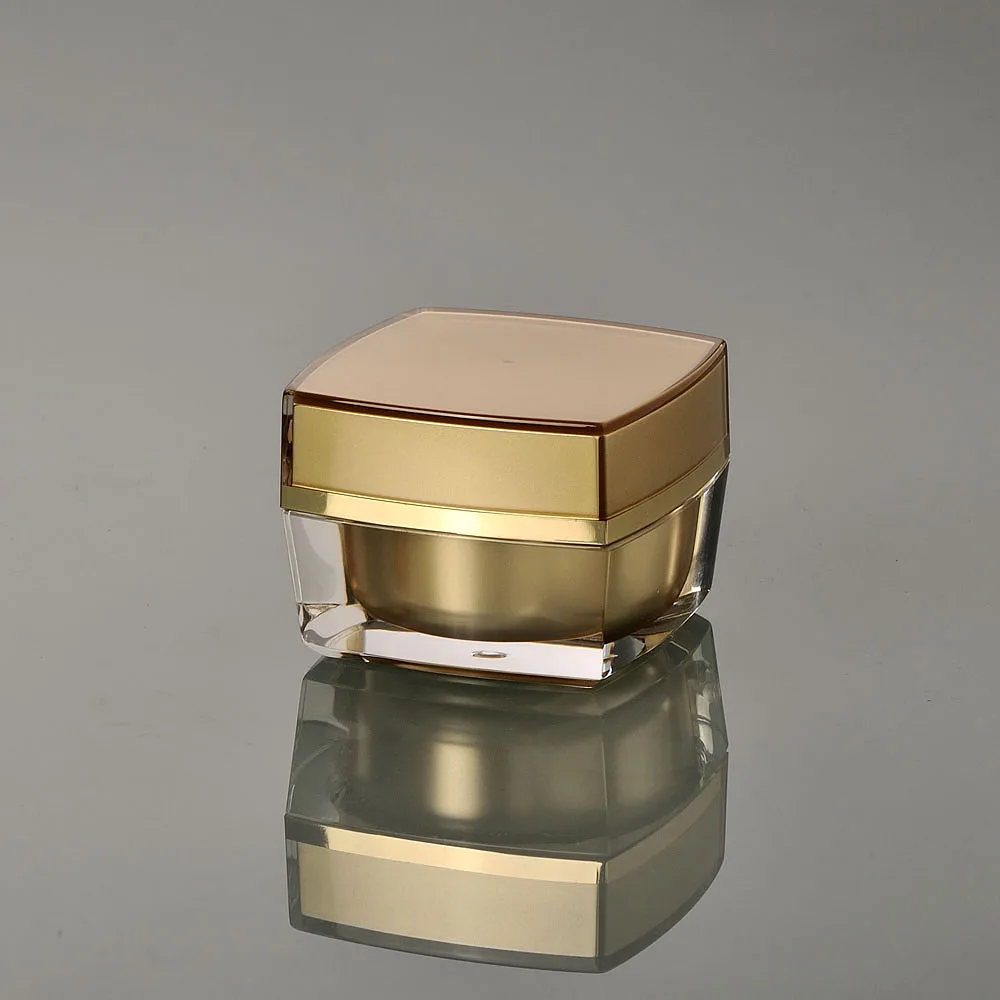 30 г акриловая квадратная форма пластиковая банка с зубцами для сыворотки