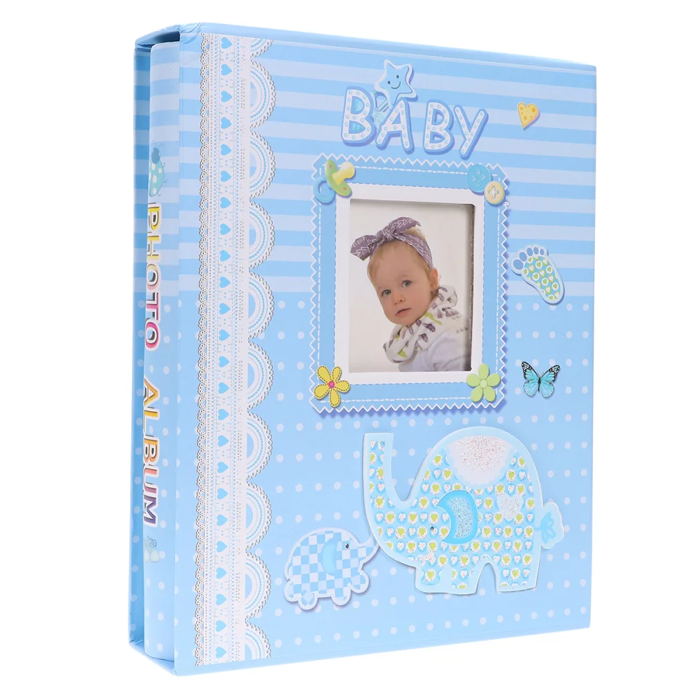 

6 Inch Photo Album Creative Commemorative Book 200 Pages Interstitial Albums Bag Personality Gift Decoration for Baby Photo Stor