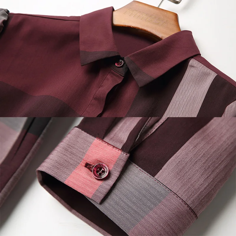 

Women Brown Patchwork Coat Dress Half Sleeve OL Dress V-neck A-Line Turn Down Collar Button Up Belt Shirt Dress For Women Summer