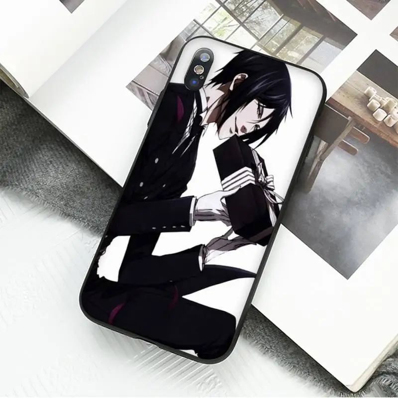Babaite Japanese Anime Black Butler Kuroshitsuji Phone Case For iPhone 8 7 6 6S Plus 5 5S SE 2020 11 11pro max XR X XS MAX | Мобильные