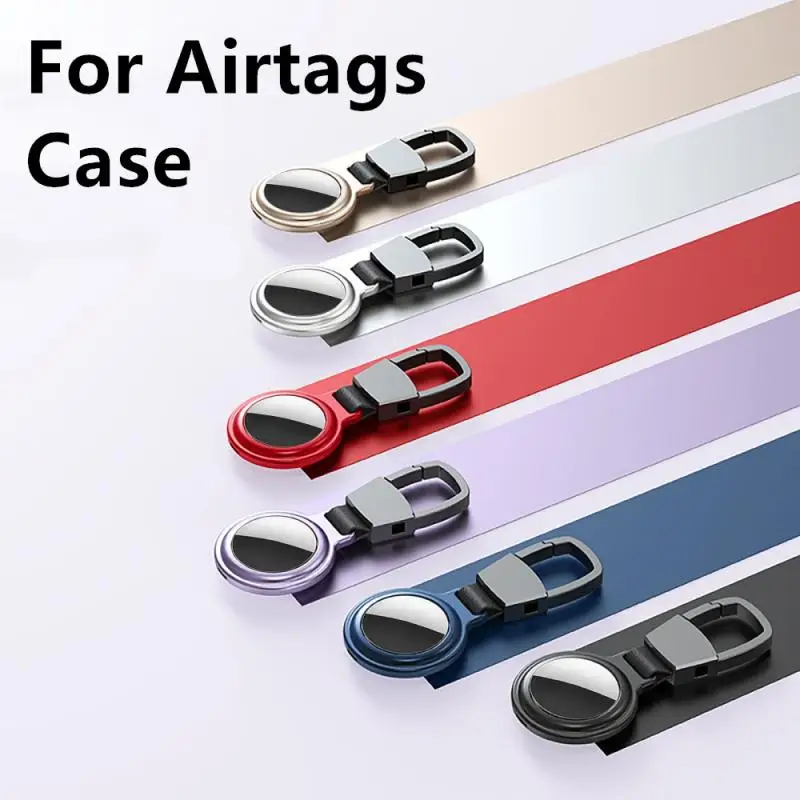 

Магнитный металлический защитный чехол для airtag, чехол для Apple Locator Tracker Anti-lost Device, Роскошный чехол для сумки, ключей