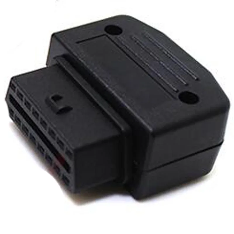 2019 с корпусом и винтом OBDII OBD 2 Сделай Сам 16 Pin кабель удлинитель наружной резьбой