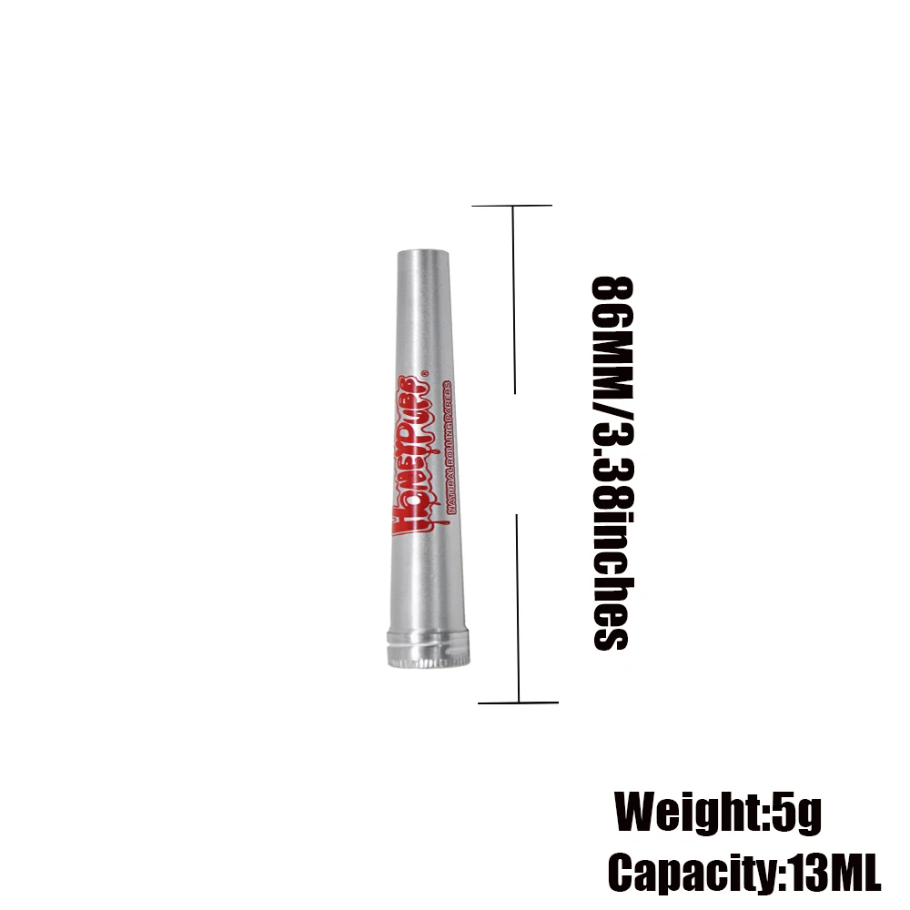 HONEYPUFF Smoking Paper Metal Tube Doob For 2 Size Rolling Smoke Airtight Smell Sealing Cone Accessories | Дом и сад