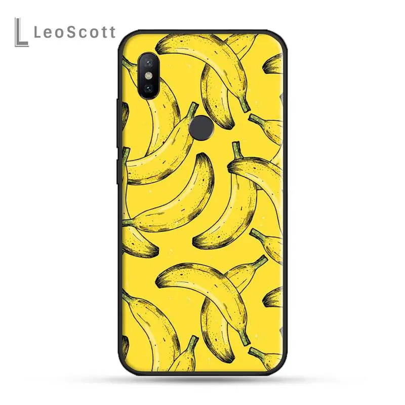 

banana Phone Cases For Xiaomi Redmi note 7 8 9 t k30 max3 9 s 10 pro lite