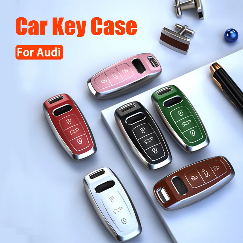 

Чехол из ТПУ для Audi A6L A7 A8 Q8 E-tron C8 D5 2019 2020