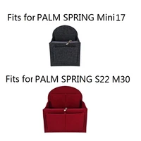 fits for palm springs backpack storage bags felt makeup bag organizer insert bag organizer insert travel cosmetic bag