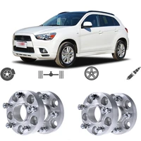 teeze 4pcs 5x114 3 67 1cb 25mm thick hubcenteric wheel spacer adapters for mitsubishi asx outlander