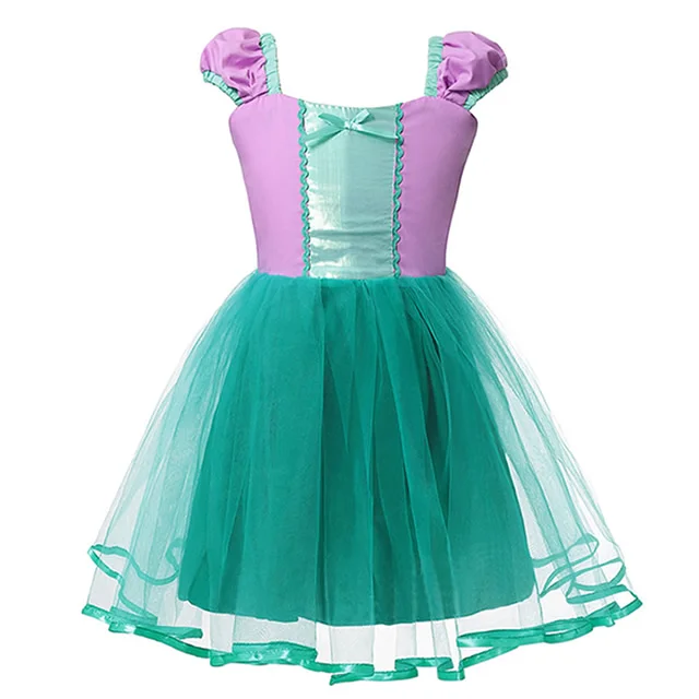 Ariel Dress Игрушки для девочек история 4 древесные платья костюмы "Микки" Необычные Belle наборы Нэнси платье Минни Принцесса Snow Белоснежка Эльза Анна Одежда - Цвет: Ariel Dress