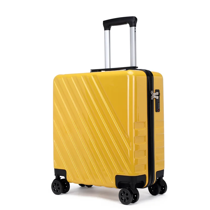 

fashion light Universal wheel Unisex Trolley case Scratch resistant Suitcase Cabin trunk Computer box Stewardess box