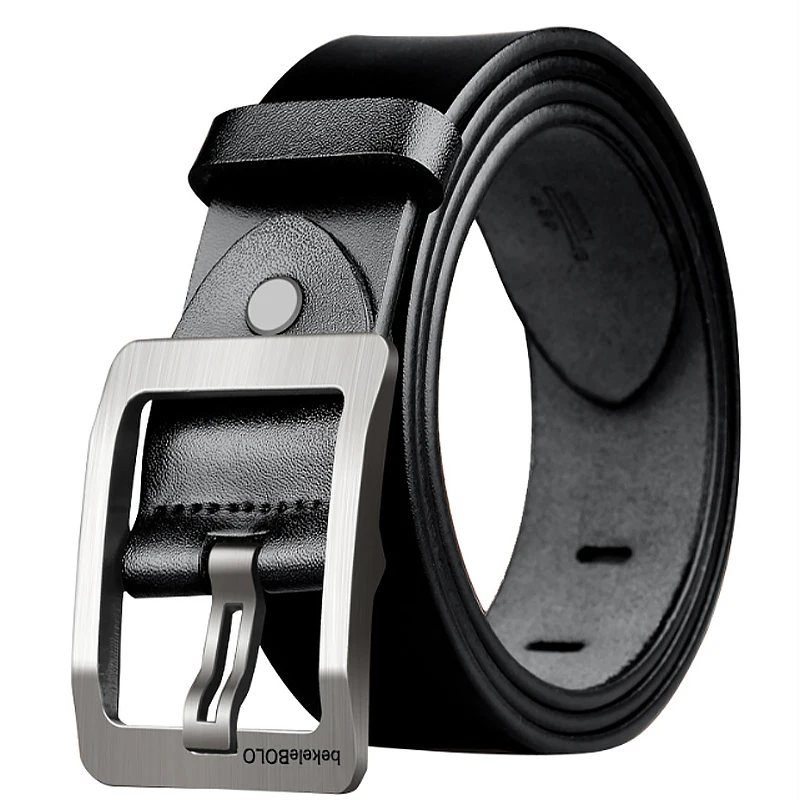 8868A2Black-1 Дизайнерские мужские ремни для мужчин, ремень из натуральной кожи, высокое качество, известный бренд, ремень с пряжкой, роскошные мужские ремни, мужской ремень, джинсы - Цвет: 8868A2Black-1