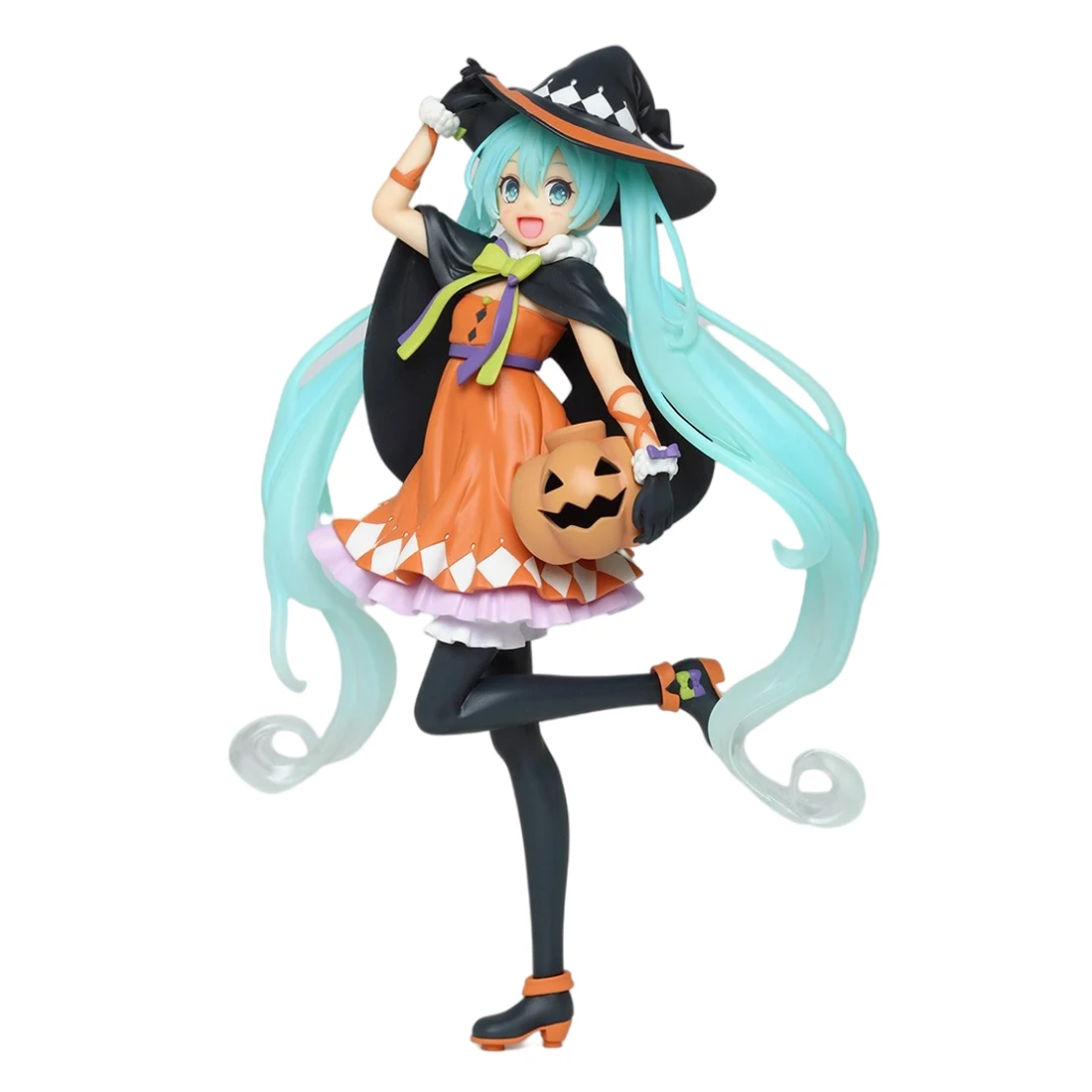 Miku TAITO VOCALOID Hatsune Anime Figure Halloween 18Cm Action Doll Pvc Model Collectible Toys Kawaii Exquisite Gift