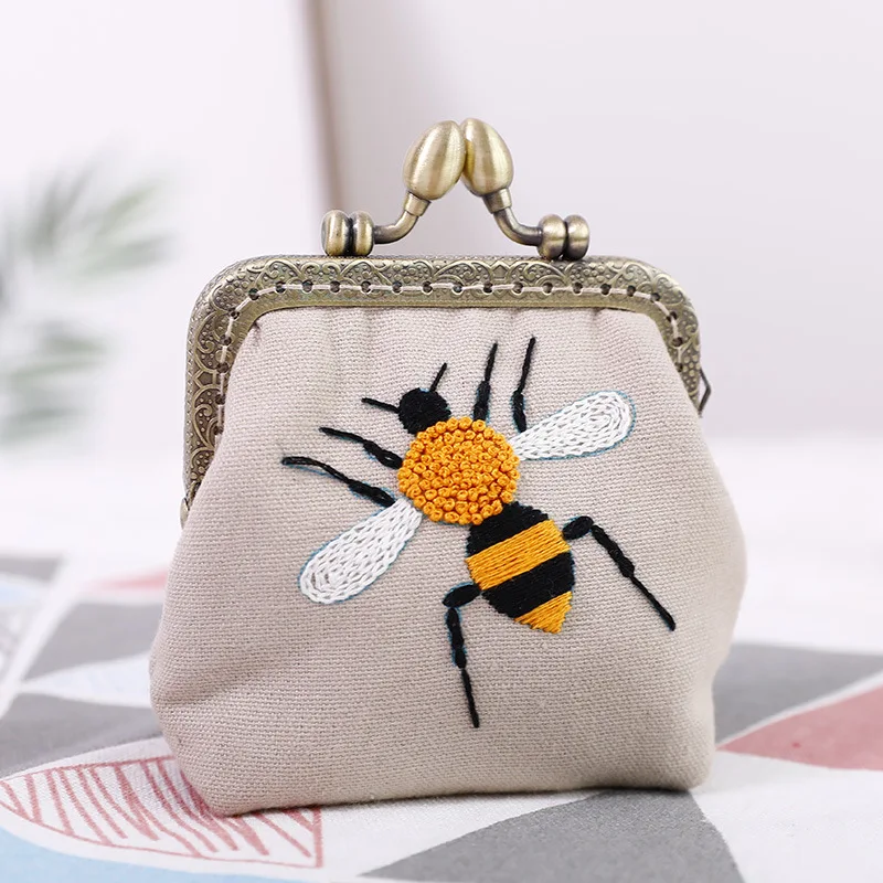 Женский винтажный кошелек с вышитыми цветами и деревом в китайском стиле | Дом