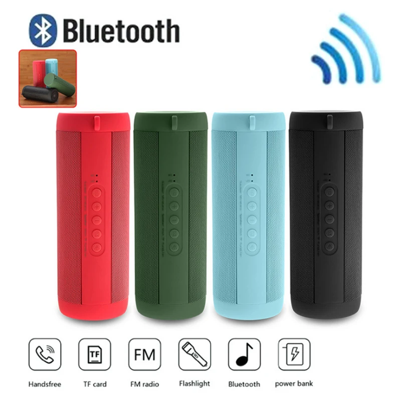 Портативная Bluetooth-Колонка T2 Водонепроницаемая беспроводная мини-Колонка для