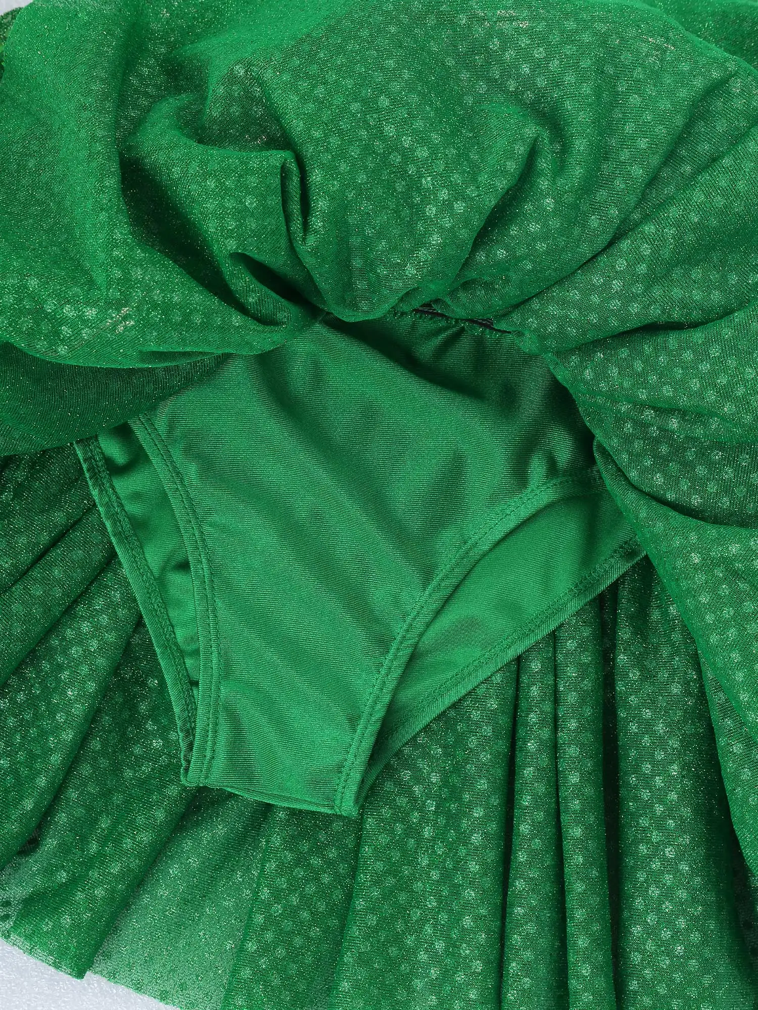 Рождественское платье Elf праздничный костюм для косплея с блестками девочек