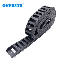 1 meter 10x30mm drag chain wire carrier cable towline bridge type exterior opening for cnc router machine tools free shipping