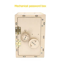 2021 creative diy assembly password box junior high school students science and technology small production safety toy teaching