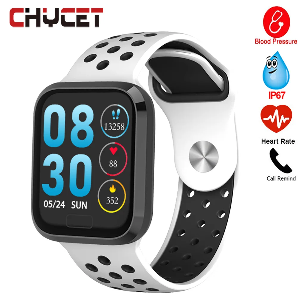 Смарт часы для мужчин Bluetooth пульсометр кровяное давление спортивные фитнес