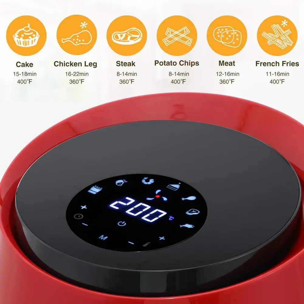 Электрическая Фритюрница со съемной корзиной для жарки 1400 Вт л|Электрические